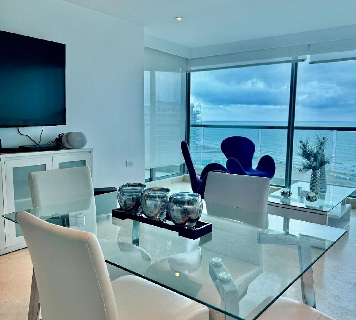 Beautiful 2 Bedroom Ocean View In * Cartagena
