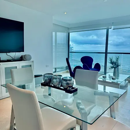 Beautiful 2 Bedroom Ocean View In * Cartagena